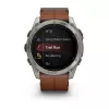 Garmin Fenix 8 3,56 cm (1,4) AMOLED 51 mm Digital 454 x 454 Pixel Touchscreen Titan Wi-Fi GPS (Satellit)