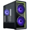 Lian Li LANCOOL 217 INF PC-Gehäuse-Bundle + 3x UNI FAN SL-INF 120 Reverse-Blade-Lüfter – Schwarz