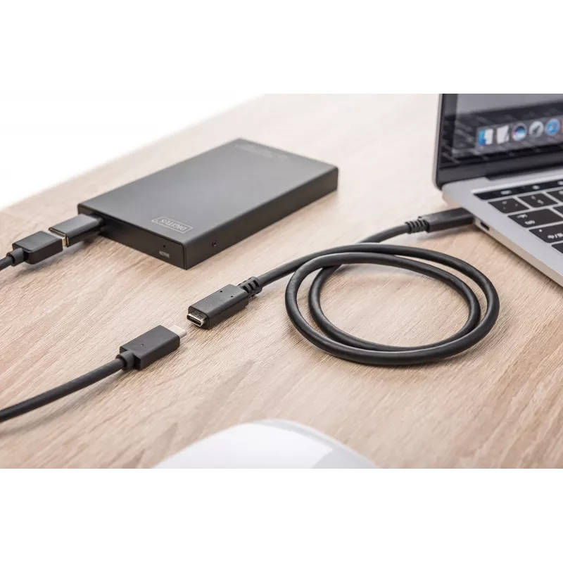 USB-Typ-C-Verlängerungskabel Digitus AK-300210-015-S