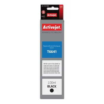 Activejet AE-664Bk Tinte (Ersatz für Epson T6641; Supreme; 100 ml; schwarz)