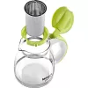 Glaskanne Lamart LT7028 grün transparent 13 cm Durchmesser 155 mm Höhe