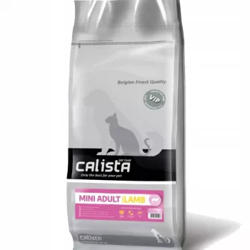 Trockenfutter für Hunde CALISTA Mini Adult Lamb 12 kg — Rezeptur für ausgewachsene kleine Rassen, 26 % Protein, 14 % Fett