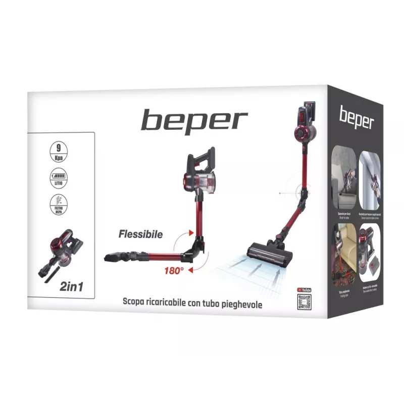 2-in-1 Stabstaubsauger Beper P202ASP100