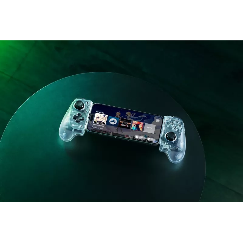 Razer Kishi V3 - Phantom White Ed. USB Gamepad Analogue Android, iOS