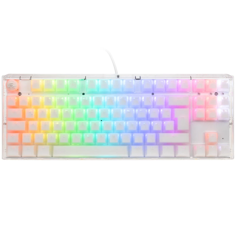 Ducky One 3 TKL Tastatur Gaming USB QWERTZ Deutsch Weiß