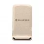 Kabelloses Ladegerät Tellur TLL151311 15W, Qi-kompatibles Schnelllade-Pad, creme