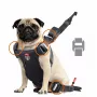 Hundegeschirr ZOLUX TRAVEL SAFE S, Größe S, rot