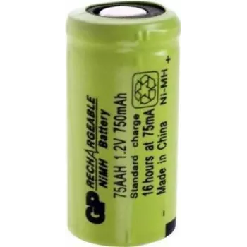 Wiederaufladbare NiMH AA Batterie GP GP75AAH 1,2V 750mAh