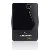 Unterbrechungsfreie Stromversorgung TECNOWARE Era Plus 1600 — Line-Interactive USV 1,6 kVA / 1120 W, 2 AC-Ausgänge, USB Typ-B, schwarz