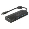 Laptop Dock DeLOCK 63932 USB 3.2 Gen 1 Type-C Schwarz