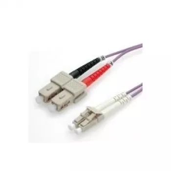 VALUE LWL-Kabel 50/125µm OM4, LC/SC, Violett, 2,0 m (21.99.8762)