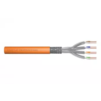Netzwerkkabel Digitus Cat.7 S/FTP Simplex Dca-s1a d1 a1 25m Orange