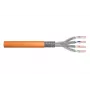 Netzwerkkabel Digitus Cat.7 S/FTP Simplex Dca-s1a d1 a1 25m Orange