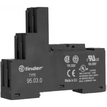 Finder 95.03.0 Relais-Sockel geeignet für Serie: Serie 40 1 Stk. (95.03.0)