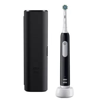 Oral-B PRO Series 1 Erwachsenen-Zahnbürste mit rotierend-oszillierender Technologie Schwarz