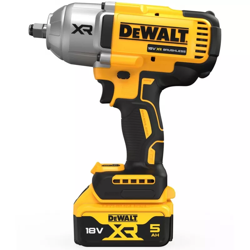 Schlagschrauber DeWALT DCF900P2T-QW 1/2 Zoll bürstenlos 18 V, 1898 N·m, 5 Ah Akku, 2 Akkus, Ladegerät, Koffer