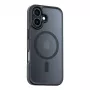 Schutzhülle Torras Guardian Magnetic Series für iPhone 16 Plus – Schwarz, magnetische Halterung, schlankes Profil
