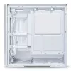 Midi-Tower-PC-Gehäuse Lian Li LANCOOL 207 — weiß, transparentes Panel, unterstützt ATX/MicroATX/MiniITX, kein Netzteil