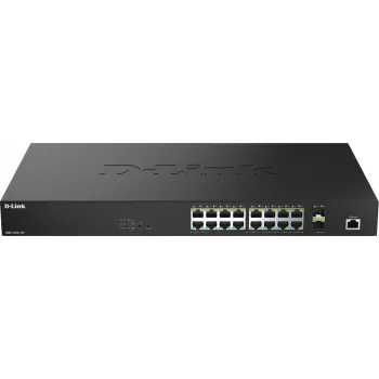 D-Link 18-Port 2.5G Multi-Gigabit PoE++ Smart Managed Switch mit 2 x 10G SFP+ Ports