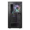 Thermaltake View 31 TG - ARGB Edition - MIDI Tower - ATX - ohne Netzteil (PS/2) - Schwarz - USB/Audio
