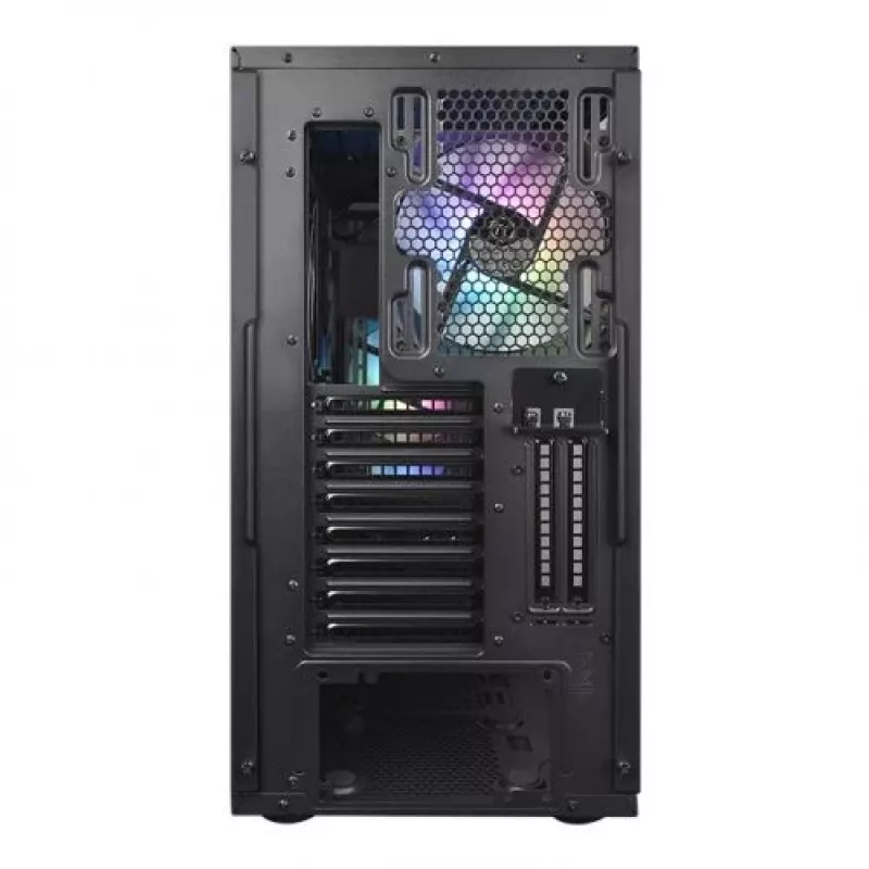Thermaltake View 31 TG - ARGB Edition - MIDI Tower - ATX - ohne Netzteil (PS/2) - Schwarz - USB/Audio