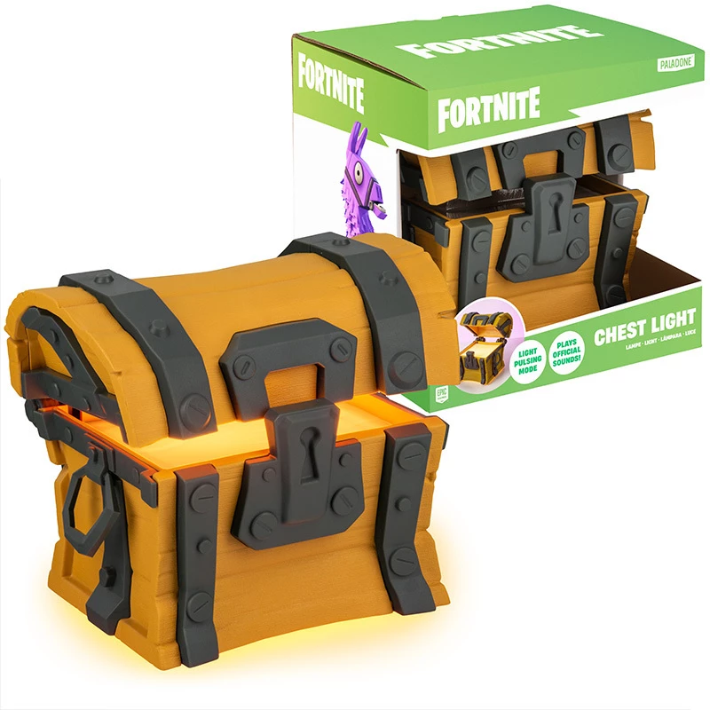 Tischlampe Paladone Fortnite Chest Light – thematische LED-Neuheitenlampe