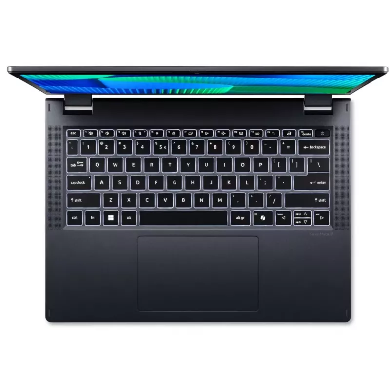 Hybrid (2-in-1) Laptop Acer TravelMate TMP414RN-54-TCO-74CP — 14 Zoll WUXGA Touch, Intel Core Ultra 7 155U, 16 GB DDR5, 512 GB SSD, 4G, Windows 11 Pro, blau