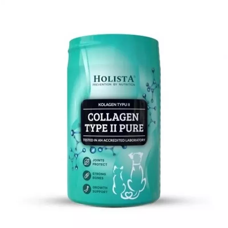 HOLISTA Kollagen Typ II pur – Ergänzungsfuttermittel für Hunde und Katzen – 200 g