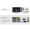 Video-Türsprechanlage Touch-Monitor EZVIZ 7 Zoll Modell 318500248 — Separate Steuerung für 2-Familien-Einheiten