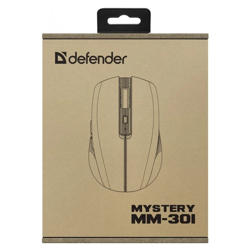 Maus DEFENDER MYSTERY MM-301 RF+BT LILA 1600dpi 6T
