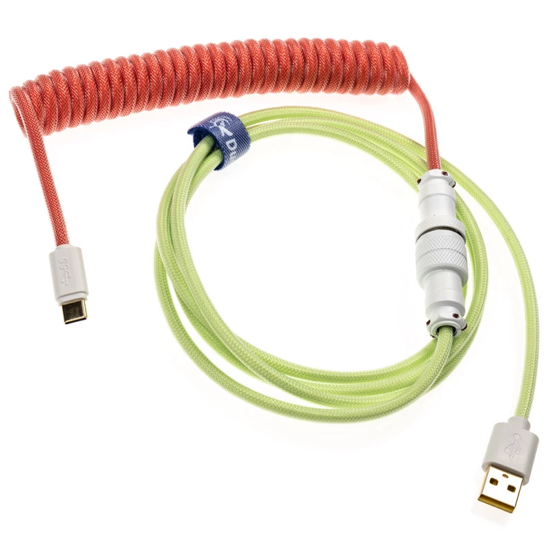 USB-Typ-C-auf-USB-Typ-A-Kabel Ducky DKCC-SFCNC1, 1,8 m, USB-Daten- und Ladekabel