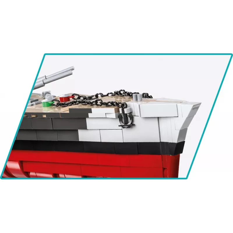 Marineschiffmodell COBI COBI-4839 Bausatz 1:300 Länge 870 mm Höhe 215 mm