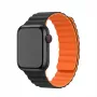 GUAN Armband Premium Pro für Apple Watch 38/40/41/42 mm — Orange/Schwarz