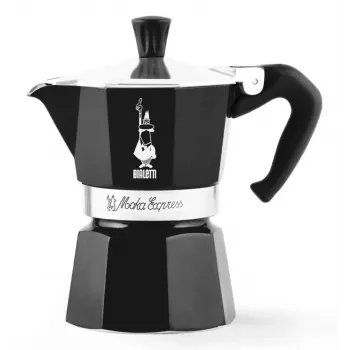 Bialetti 4951 Moka-Kanne Schwarz