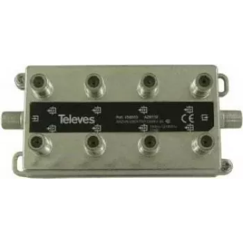 Splitter Televes AZ817D 8-fach, 5–1218 MHz, 17 dB Einfügedämpfung