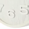 NeXtime 3096WI - Wanduhr - Quarzuhr - Rund - Weiß - Holz - Holz