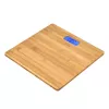 Elektronische Personenwaage Jata HBAS1489 — 180 kg Kapazität, 100 g Genauigkeit, 10,2 cm LCD, Bambusplattform