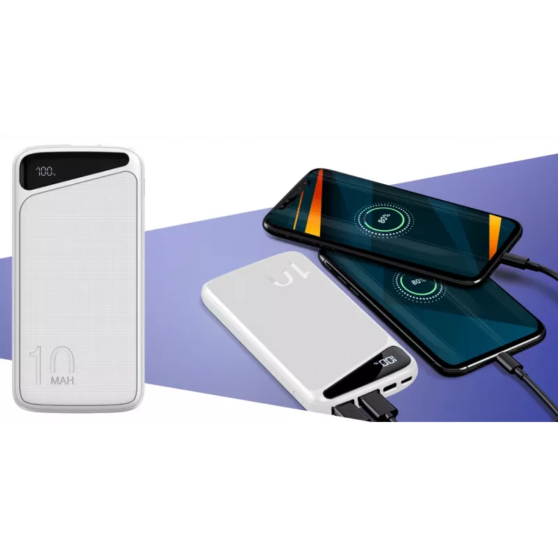 Tragbare Powerbank Navitel PWR10 MX WEISS 10000 mAh