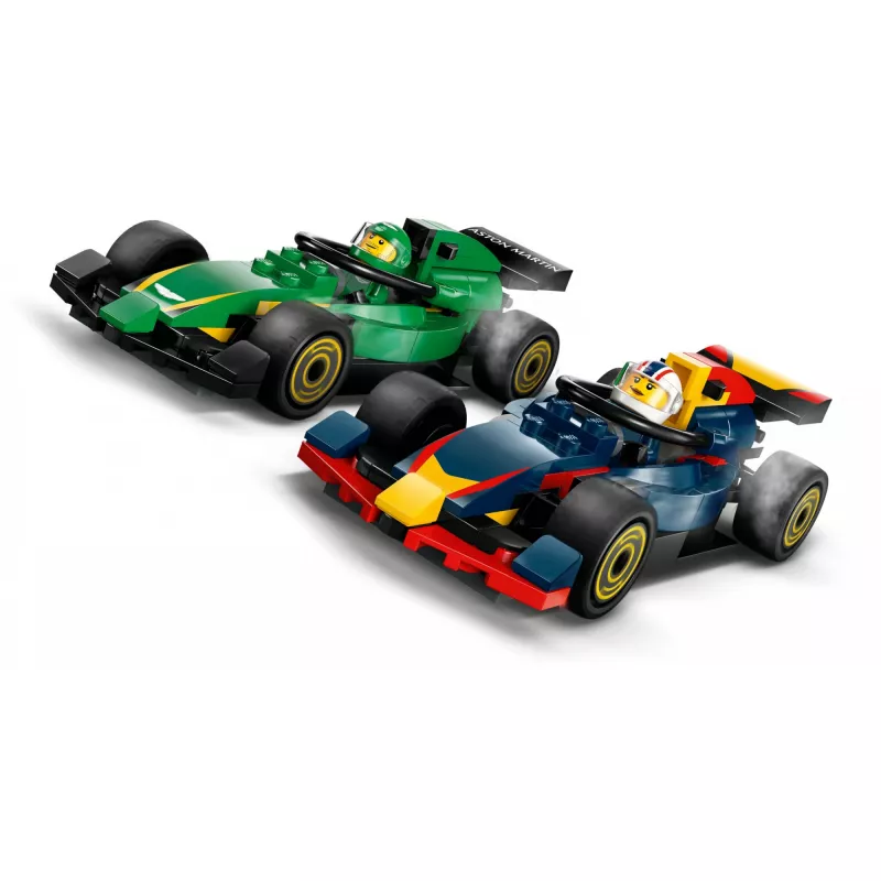 LEGO CITY 60445 F1 - Truck mit RB20 & AMR24 F1-Autos