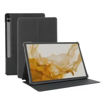 Mobilis RE.LIFE - Flip-Hülle für Tablet - Eco-Design, mit Flap - Kunstleder - Schwarz - für Samsung Galaxy Tab S10+ (068016)