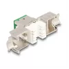 DeLOCK 88116 Keystone-Modul Flach Grün RJ-45 10 Stück