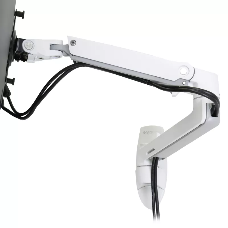 Ergotron LX Series Wand Monitor Arm Weiß 11,3 kg Kapazität 20-34 Zoll