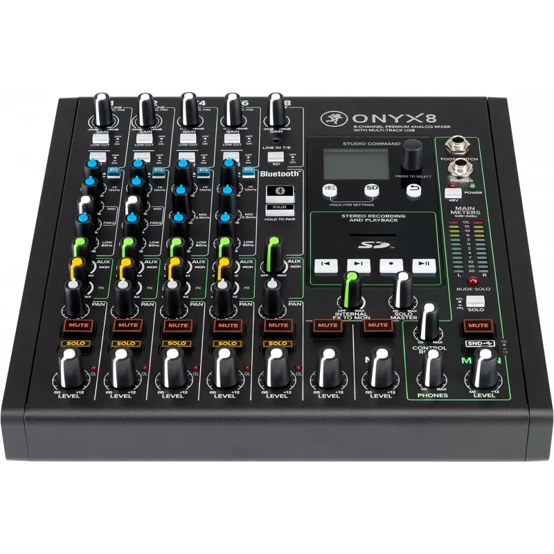 Mackie Onyx 8 - Analog Mixer mit USB