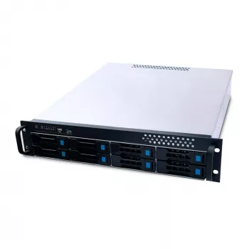 FANTEC SRC-2080X07-12G/6G (2023), 2HE 48,30cm (19)-StorageEnclosure, ohne Netzteil (1670)