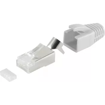 Kabelverbinder RJ-45 S/CONN 72067-10GR Grau Weiß