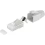 Kabelverbinder RJ-45 S/CONN 72067-10GR Grau Weiß