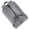 RIVACASE Anvik 15.6 Laptop-Rucksack, 15L, grau, wasserdichtes Gewebe, Fächer für 10.5 Tablet, Smartphone, Dokumente, Zubehör, Flasche