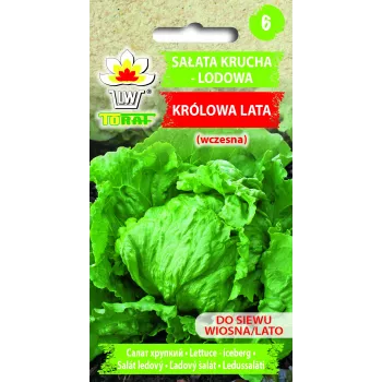Crisp Ice Lettuce Summer Toraf Gemüsesamen, 1g-Packung