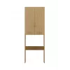 Topeshop POLA DD ARTISAN Badezimmer-Aufbewahrungsschrank Eiche