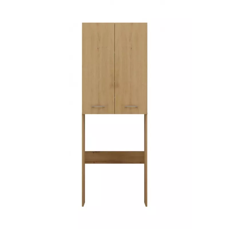 Topeshop POLA DD ARTISAN Badezimmer-Aufbewahrungsschrank Eiche